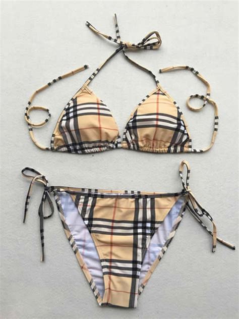 burberry replica bikini|burberry vintage bikini.